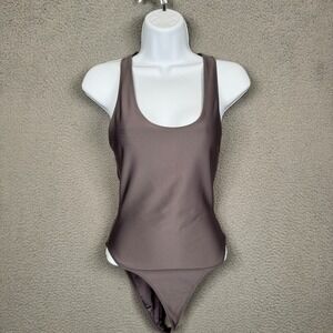 Alo Yoga Bodysuit Womens S Purple Airlift Barre Athletic Comfort Stretch Boho